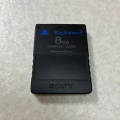初期化済 PS2 純正 メモリーカード プラック プレイステーション