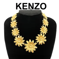 【美品】　KENZO  ケンゾー　ネックレス　マーガレット　ゴールドカラー　現状品のサムネイル