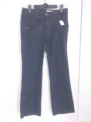 ◇ Munsingwear マンシングウェア コットン パンツ サイズ11 ネイビー レディース  【1002800875429】のサムネイル