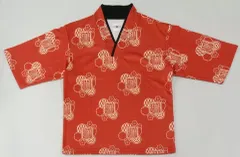 【中古】衣類 総柄 コラボ館内着 レッド Mサイズ 「進撃の巨人×極楽湯・RAKU SPA 休まなくては勝てない・・・ お風呂の民～The SENTO Seazon～」 オンラインショップ限定