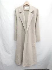 ◇ ⊇◎ FRAY I.D フレイ アイディー 羊毛あり 長袖 コート サイズONE グレージュ レディース E  【1412260048101】