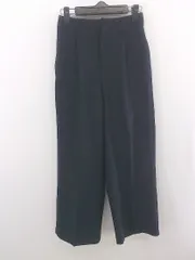 ◇ cheek チーク ハイウエスト タック パンツ サイズS ネイビー レディース P  【1303310005376】