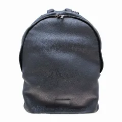 ポールスミス Paul Smith レザー バックパック リュック デイパック 本革 カバン 鞄 ブラック ur24 【中古】