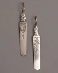 モロッコ直輸入トゥアレグ族 シルバーピアス TUAREG SILVER JEWELRY トゥアレグ シルバー ジュエリー