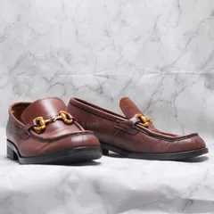 REGAL リーガル ビットローファー 革靴 Uチップデザイン スリッポンタイプ ブラウン 25cm