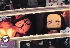 【中古】クリアファイル 竈門禰豆子 ランチョンマットケース 「鬼滅の刃 キャラクター絵巻カフェ in ufotable Cafe」