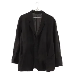 COMOLI (コモリ) 20SS ヴィスコースリネンジャケット ブラック R01-01008のサムネイル