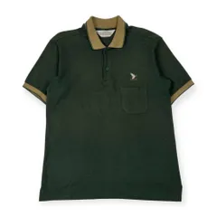 TARAS BOULBA タラスブルバ 半袖 ポロシャツ M/グリーン メンズ アシックス ビンテージ