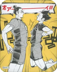 【中古】バッジ・ビンズ 東峰旭＆西谷夕 「ハイキュー!! 勝利ポーズ缶バッジ」 中国限定