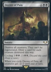 【中古】マジックザギャザリング 198[R]：【40K】Decree of Pain/苦痛の命令