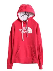 【お得なクーポン配布中!】 ノースフェイス プリント スウェット フード パーカー レディース XS The North Face トレーナー プルオーバー アウトドア ツートン 裏起毛