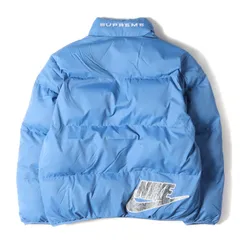 Supreme シュプリーム ジャケット サイズ:L 21SS NIKE ナイキ スネークロゴ リバーシブル パフィー 中綿 ジャケット Reversible Puffy Jacket ブルー アウター ブルゾン コラボ【メンズ】のサムネイル