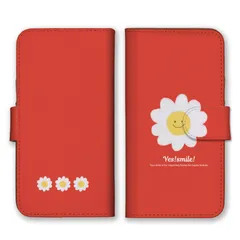 iPhoneSE 第3世代 第2世代 ケース 手帳型 アイフォンSE スマホケース 携帯ケース 花 ニコちゃんマーク デイジー スマイル くすみカラー 可愛い ピンク グリーン イエロー カラー09