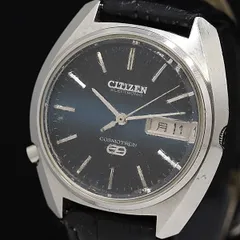 【極美品】シチズン コスモトロン 7800-870018 ネイビー 稼動品 Yahoo!オークション -「7800」(シチズン) (さ行)の落札相場