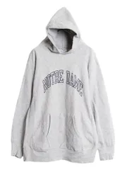 【お得なクーポン配布中!】 80s USA製 チャンピオン リバースウィーブ カレッジ プリント スウェット フード パーカー メンズ XL 80年代 ヴィンテージ Champion 裏起毛