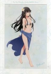 [중고] 잡화 유키노시타 유키노 프레임 첨부 일러스트 보드 [이치 반 쿠지 역시 나의 청춘 러브 쌀은 틀렸다. 완 -청춘 Summer Memories-] E상