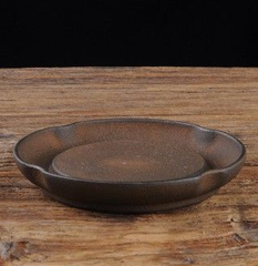 茶承（鉄）　茶盤　中国茶　台湾茶　お煎茶