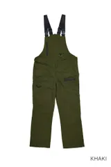 アーバニズム UNJ-133 カーキ（メンズ M・L サイズ）コットンオックスオーバーオール【オールシーズン着用可能】