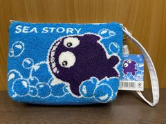 海物語 クジラッキー サガラ刺繍 マルチケース