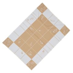 エルメス アダダ ブランケット コットン ホワイト/ベージュ ベビー用品