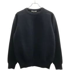 SLOANE ネイビー半袖ニット　サイズ4 SLOANE //【定価2.5万】スローン *14メリノウール天竺クルー