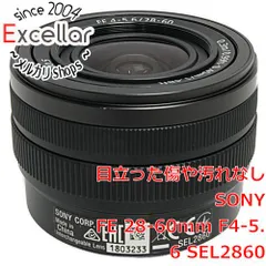 [bn:18] FE 28-60mm F4-5.6 SEL2860