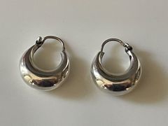 U.S vintage シルバー925 middle hoop ピアス U.S vintage シルバー925 middle hoop ピアス