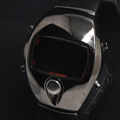 レトロフューチャー LEDウォッチpulser type クリアー スケルトン