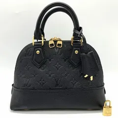 LOUIS VUITTON ルイ・ヴィトン  アルマBB M44829 ハンドバッグ ミニバッグ モノグラムアンプラント ブラック 黒 レディースファッション