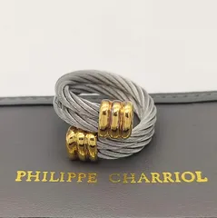 フィリップ シャリオール PHILIPPE CHARRIOL 指輪 ケルティック ワイヤーリング ハート【中古】(65087)