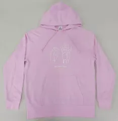 【中古】アウターウェア(男性アイドル) 04 Limited Sazabys Hand Sign パーカー ピンク Sサイズ 公式通販限定
