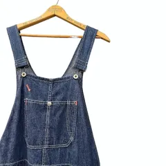 40s ビンテージ 大戦モデル ドーナッツボタン デニム オーバーオール 40年代 ヴィンテージ WWⅡ 月桂樹ボタン インディゴ