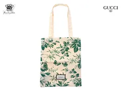 グッチ ノベルティ トートバッグ BLOOM ブルーム アクア ディ フィオーリ 2017 グリーン GUCCI beauty【New 新品】
