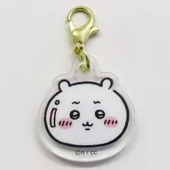 【中古】キーホルダー ちいかわ(テカリ) 「ちいかわ なんか小さくてかわいいやつ ちいかわレストラン 食欲そそるHOTなフェア HOTなミニアクリルチャームinカプセル」