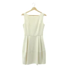 極美品✨FOXEY フォクシー ノースリーブ シャツワンピース リネン 白 2025年最新】foxey フォクシー ワンピース 40 新品 白ホワイトの人気