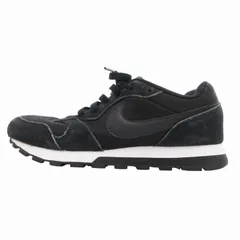 ナイキ NIKE MD RUNNER 2 スニーカー シューズ スエード レザー メッシュ US6.5 23.5cm 黒 ブラック 749869-001 /HO△ 0303 ■GY18