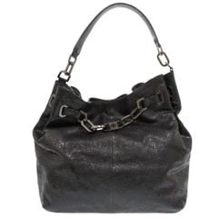 トリーバーチ レザー ブラック ハンドバッグ 黒 ショルダーバッグ 0445 Tory Burch