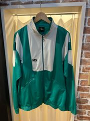 VLS US古着 トラックジャケット ジャージ グリーン サイズXL A-105