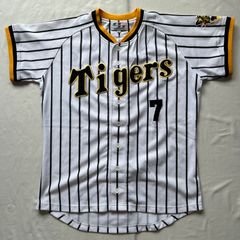 【タグ付き】阪神タイガース 2005年 優勝復刻レプリカユニフォーム 7番今岡 阪神タイガース レプリカユニフォーム ホーム 今岡7 ホーム 2005