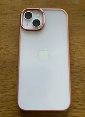 ORANGA iPhone13 / iPhone14 用 ケース 半透明 超耐衝撃 マット感 薄型 ドイツバイエル製TPU素材 黄変防止 メッキ枠 ソフトケース 指紋防止 ワイヤレス充電 レンズ保護 アイフォン13/14用カバー ローズゴールド