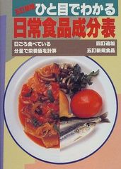 한눈에 아는 일상 식품 성분표 5 정신판