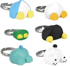 【中古】アクセサリー(非金属) 全6種セット 「ケツ婚指輪3 はぴだんぶいのおしり」