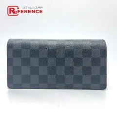 LOUIS VUITTON ルイヴィトン 長財布 ポルトフォイユブラザ N62655 ダミエグラフィットキャンバス ブラック