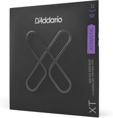 D'Addario ダダリオ アコースティックギター弦 XT コーティング弦 80/20ブロンズ Custom Light .011-.052 XTABR1152 【国内正規品】