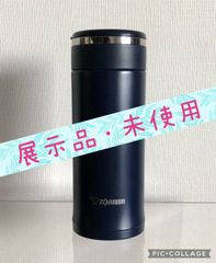 象印 SM-JF36-AD ステンレスボトル 0.36L 保温・保冷 ネイビー