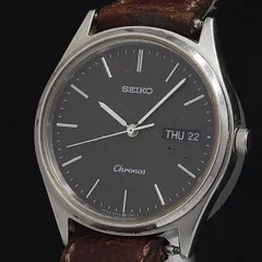 電池新品　SEIKO セイコー クロノス 5H23-7020 クォーツ 美品】SEIKO セイコー クロノス 5H23-7020 クォーツ デイデイト