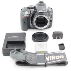 ショット数36651回。★良品★ Nikon ニコン D5300 ボディ グレー