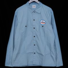 STANDARD CALIFORNIA SD Oval Logo Patch Work Shirt Lサイズ