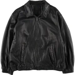 90s Croft&Barrow leather レザーブルゾン XL ブラック CCC13FCF-88EE-47ED-A4A3-