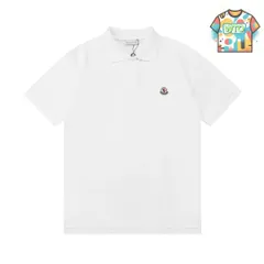 【今日特価】Moncler 2025 ロゴプチ ポロシャツ